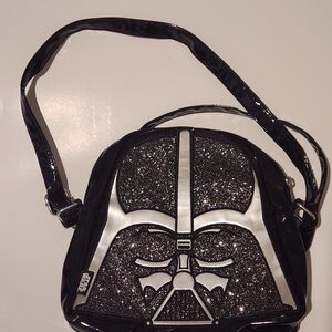 Star Wars Black and Silver Crossbody Bag